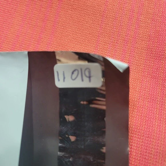 Lauren Ralph Lauren Women Pink Orange Ombre Knit Sheath Dress Medium Sunset Midi - Picture 11 of 11